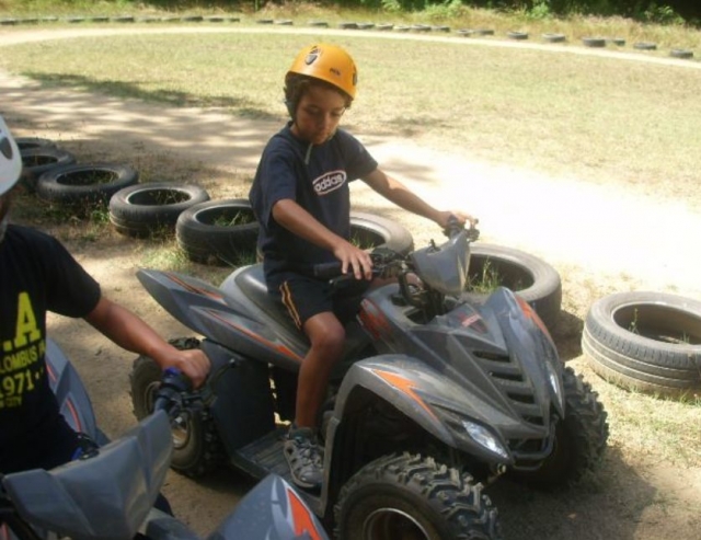 Provare i comandi del quad 